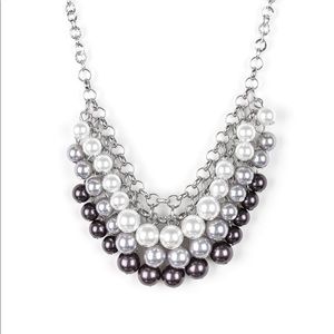 Paparazzi necklace with matching earrings